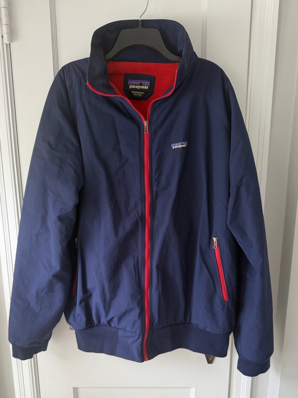 Patagonia Men's Navy Blue Bomber Jacket